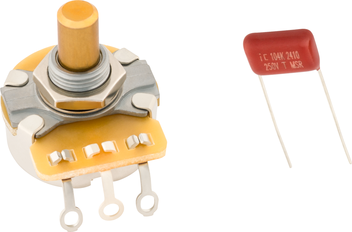 Fender Pure Vintage 250K Solid Shaft Potentiometer (Volume or Tone)
