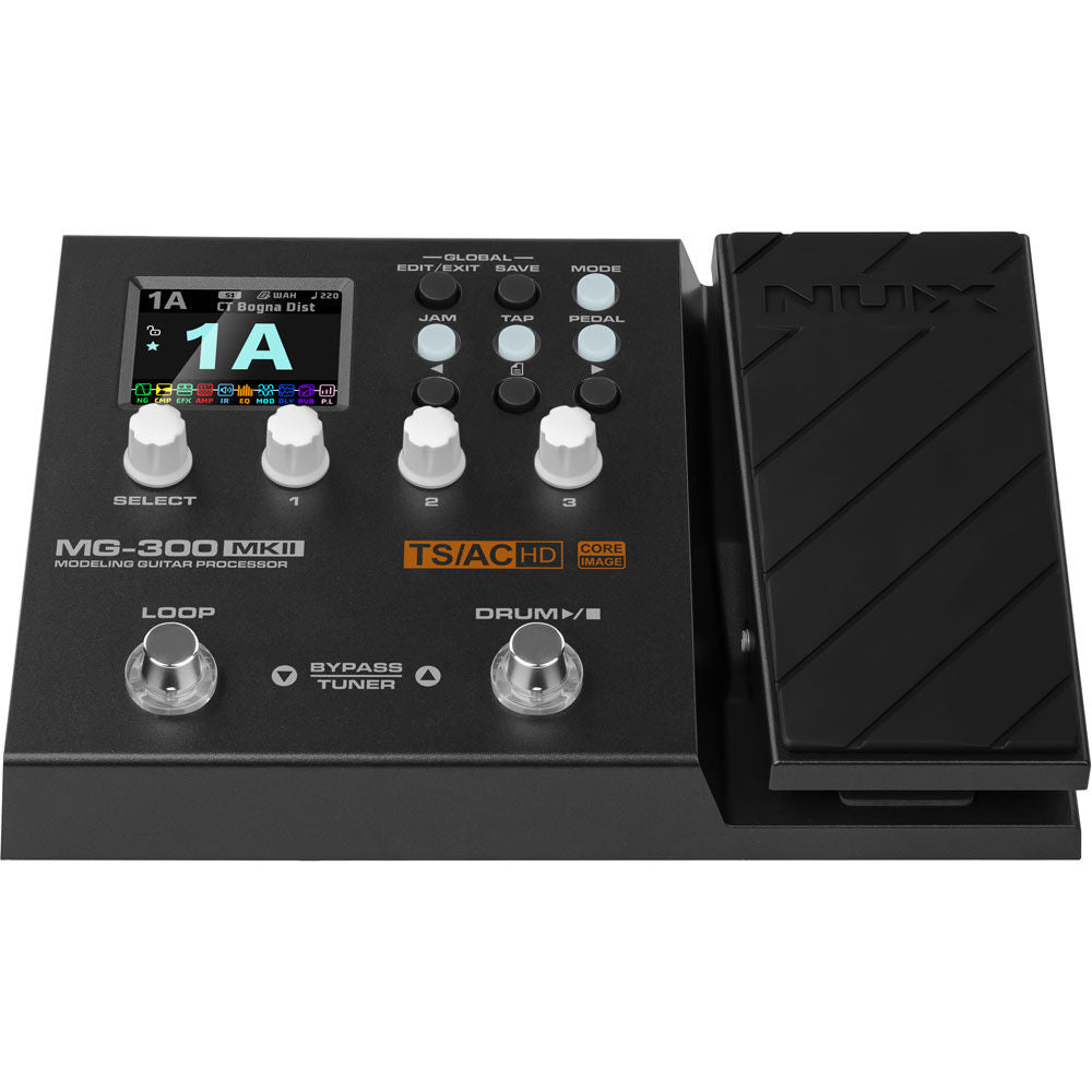 NU-X MG-300MKII Guitar Modeling Processor Powerful, Versatile & Enhanced for the Modern Musician
