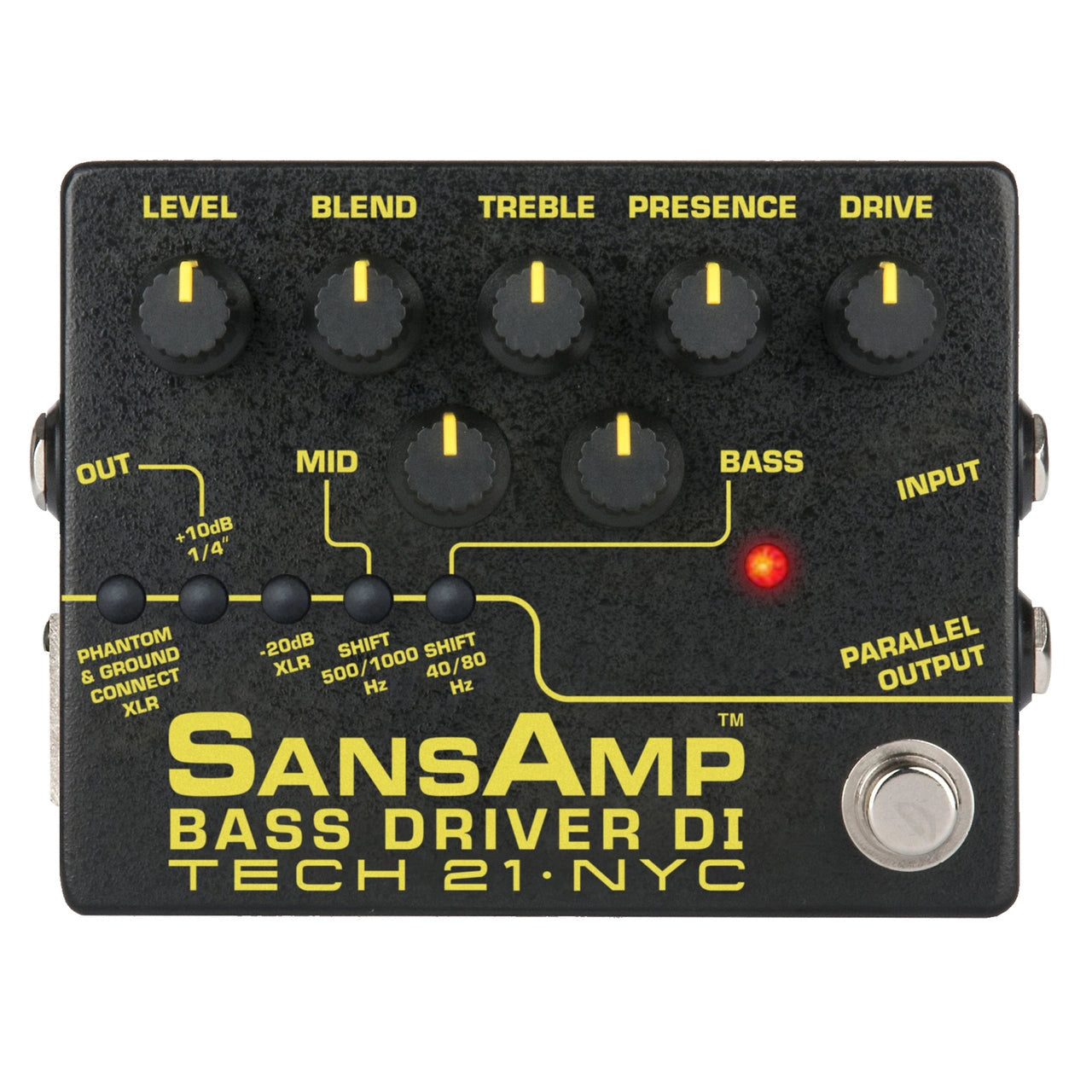 Tech 21 Sansamp Bass Driver DI – The Guitar Shop