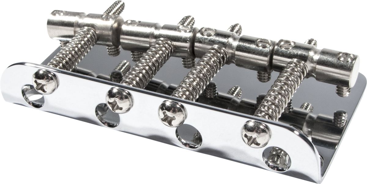 Fender Pure Vintage '70s Jazz Bass Bridge Assembly