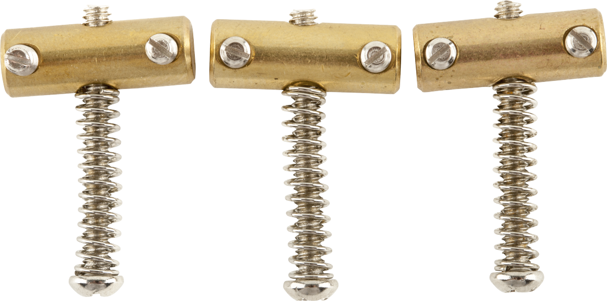 Fender American Vintage Telecaster Compensated Bridge Saddles (3)