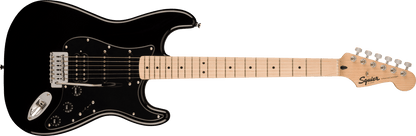 Squier Sonic® Stratocaster® HSS, Maple Fingerboard, Black Pickguard, Black