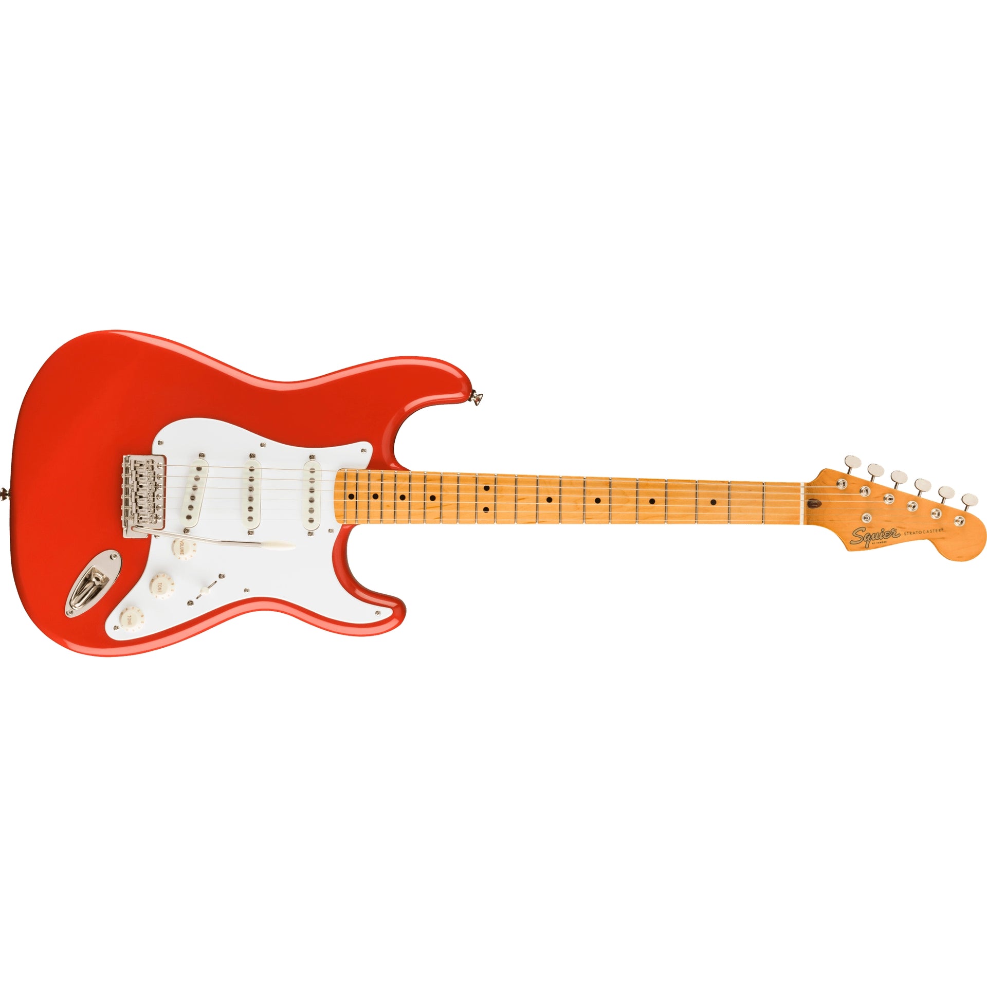 Squier Classic Vibe '50s Stratocaster, Fiesta Red – The Guitar Shop