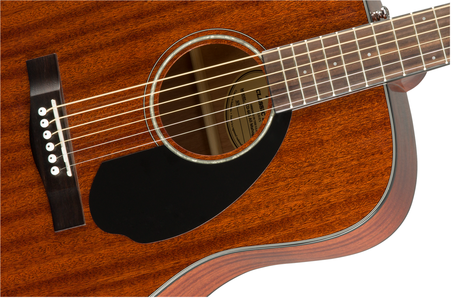 Fender CD-60S Dreadnought, All-Mahogany