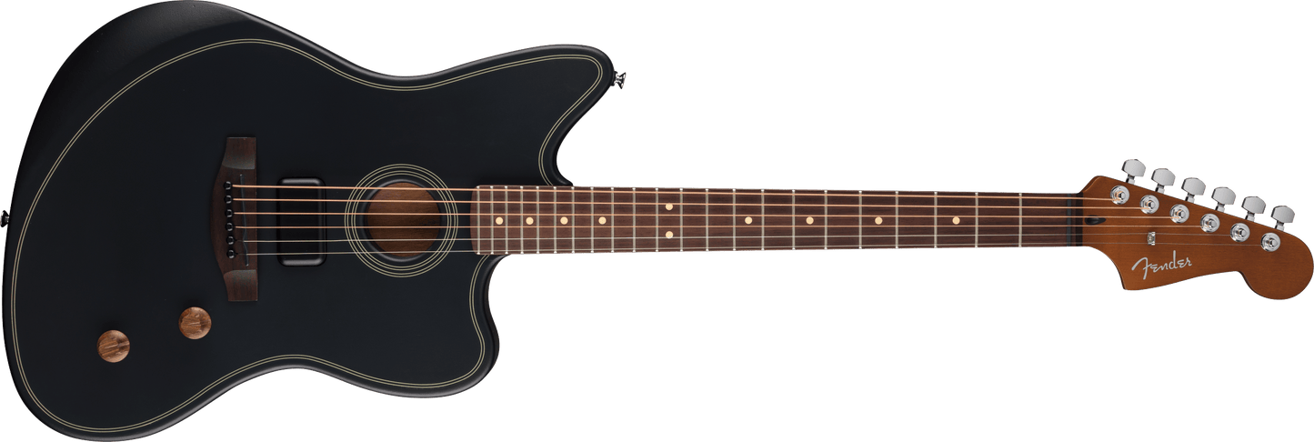 Fender Acoustasonic Standard Jazzmaster Black