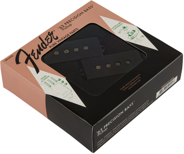FENDER Pure Vintage '63 Precision Bass® Pickup – The Guitar Shop FENDER Pure Vintage '63 Precision Bass® Pickup – The Guitar Shop