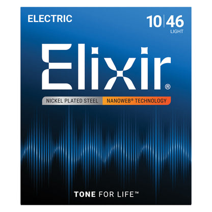 Elixir 12052 Nanoweb Electric Light 10-46