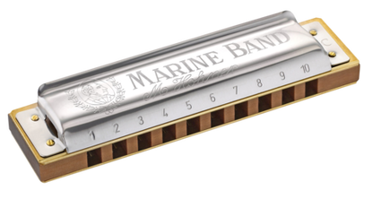 Hohner Marine Band 1896 Classic Harmonica in the Key of A The One, the Only, the Original.