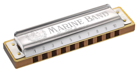 Hohner Marine Band 1896 Classic Harmonica in the Key of B The One, the Only, the Original.