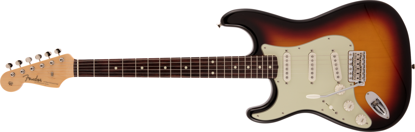 Fender Made in Japan Traditional '60s Stratocaster Left-Handed 3 Colour Sunburst