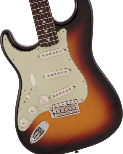 Fender Made in Japan Traditional '60s Stratocaster Left-Handed 3 Colour Sunburst