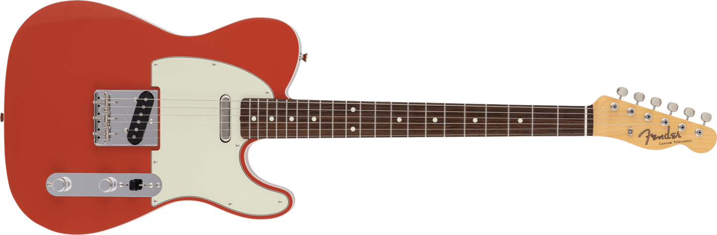 Fender Made in Japan Traditional '60s Telecaster® Custom Fiesta Red