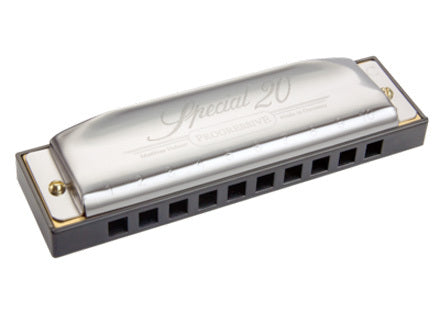 Hohner Progressive Series Special 20 Harmonica in the Key of F The Workhorse Harmonica For Over 40 Years!