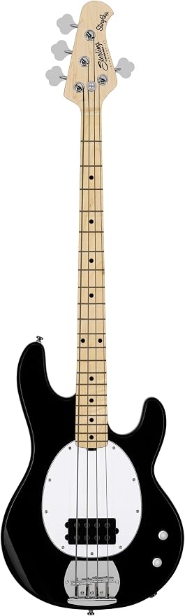 Ernie Ball MusicMan Ray2 Black with Maple Neck RAY2-BK-M1