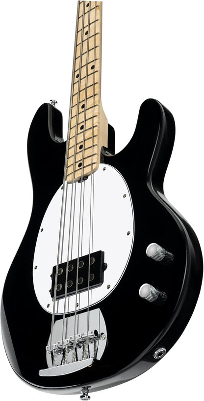 Ernie Ball MusicMan Ray2 Black with Maple Neck RAY2-BK-M1