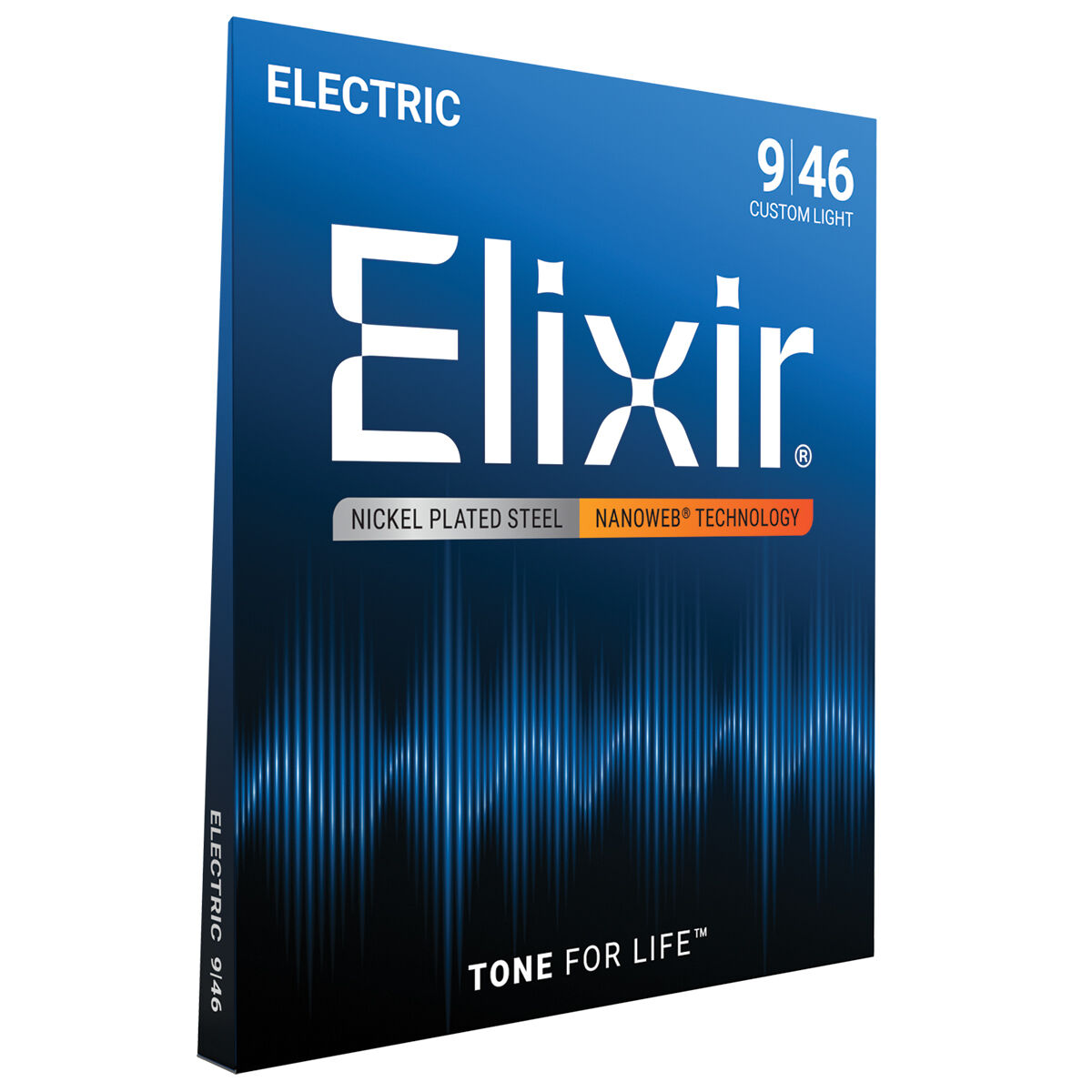 Elixir 12027 Nanoweb Electric Custom Light 9-46