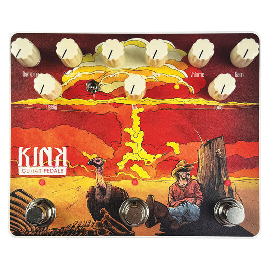 Kink Atomic Spaghetti Plus Overdrive Tremolo Reverb pedal ATOMICPLUS