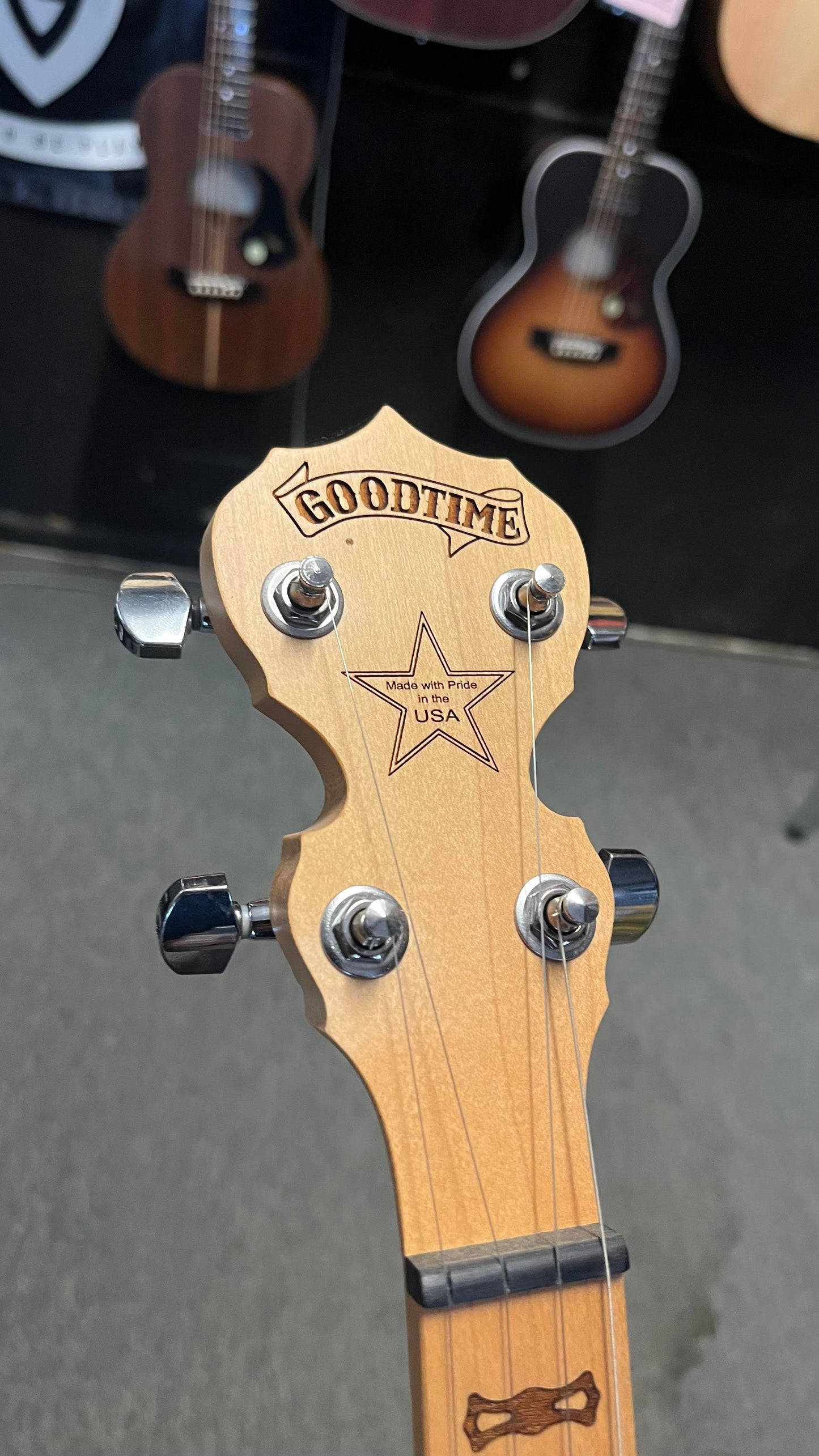 Deering Goodtime Openback Banjo LEFT HANDED!