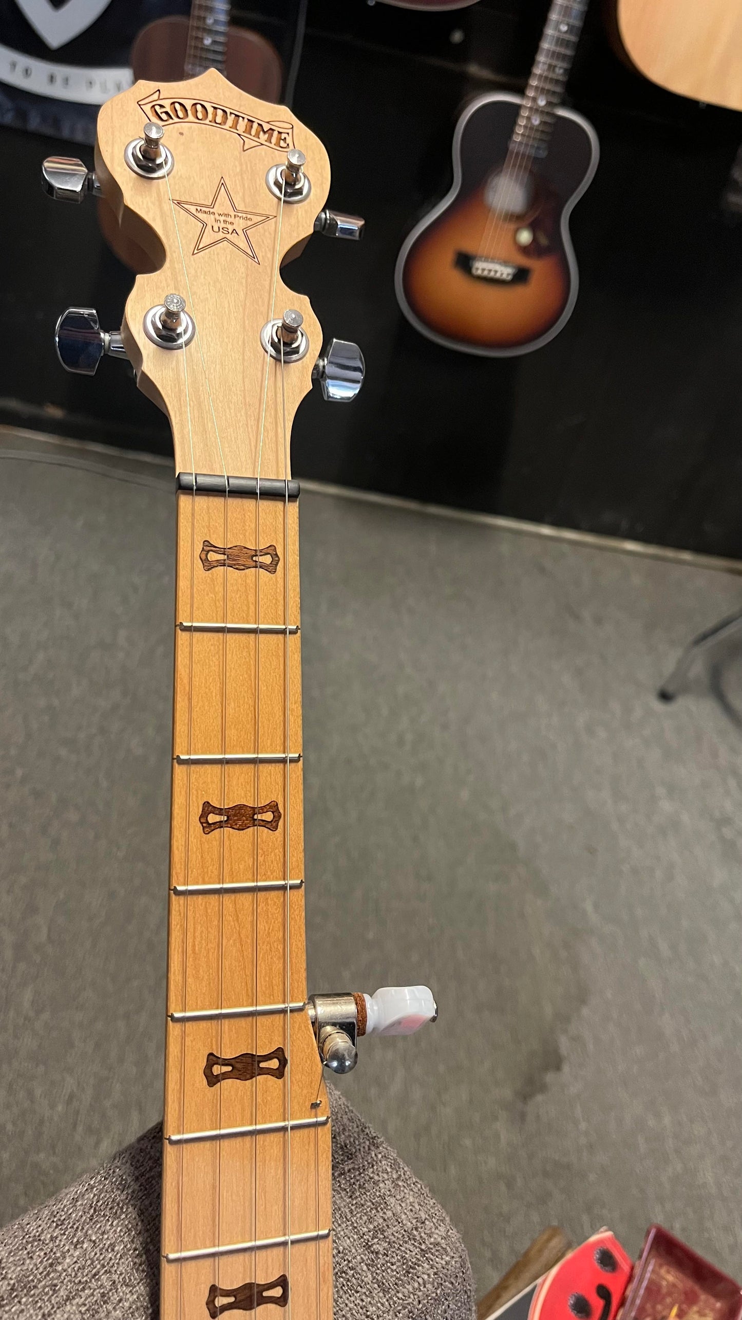 Deering Goodtime Openback Banjo LEFT HANDED!