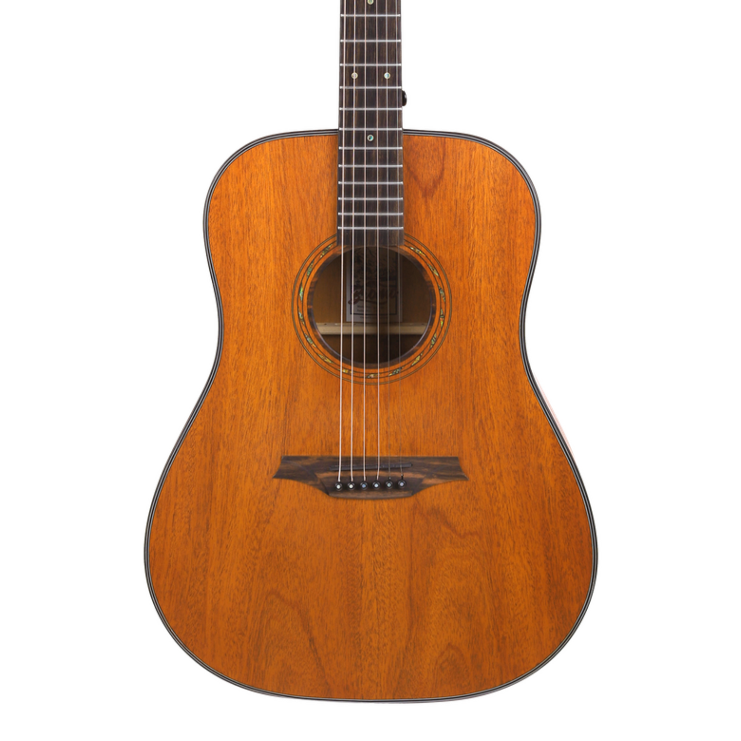 Bromo Tahoma Series Dreadnought Acoustic Guitar, Mahogany