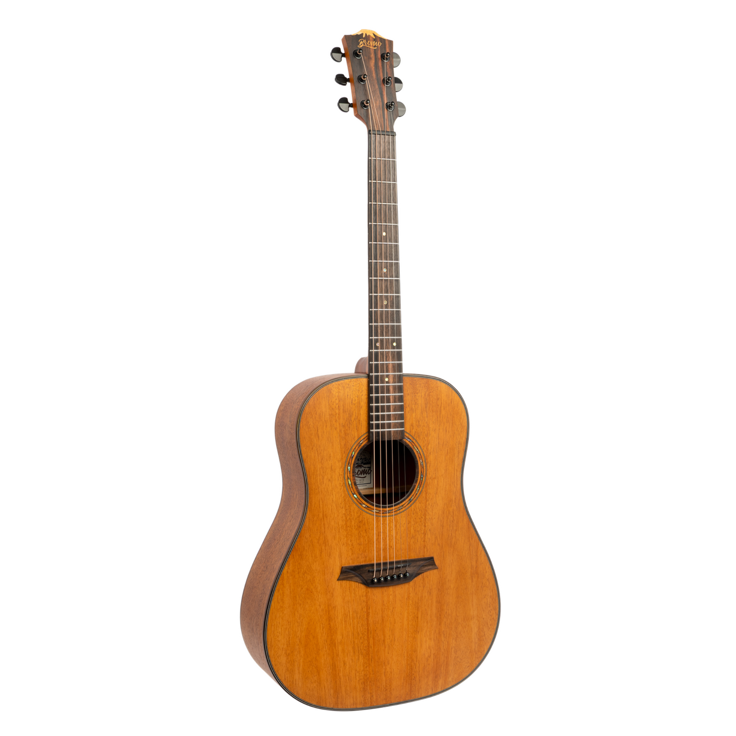 Bromo Tahoma Series Dreadnought Acoustic Guitar, Mahogany