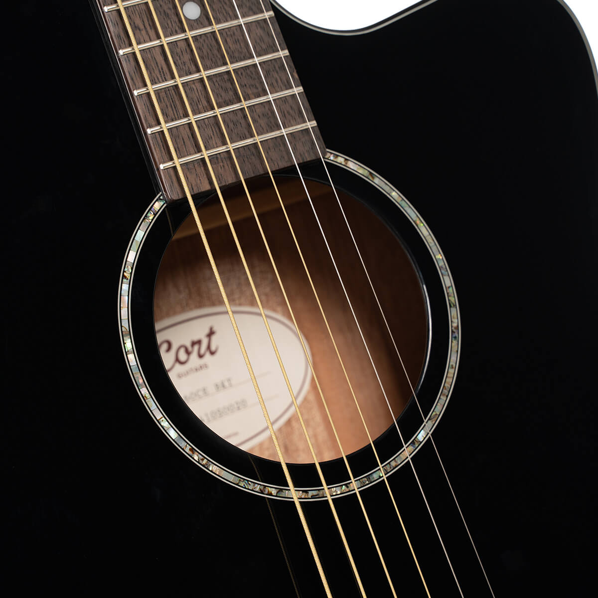 Cort L60CE Black Gloss Acoustic/Electric C11092
