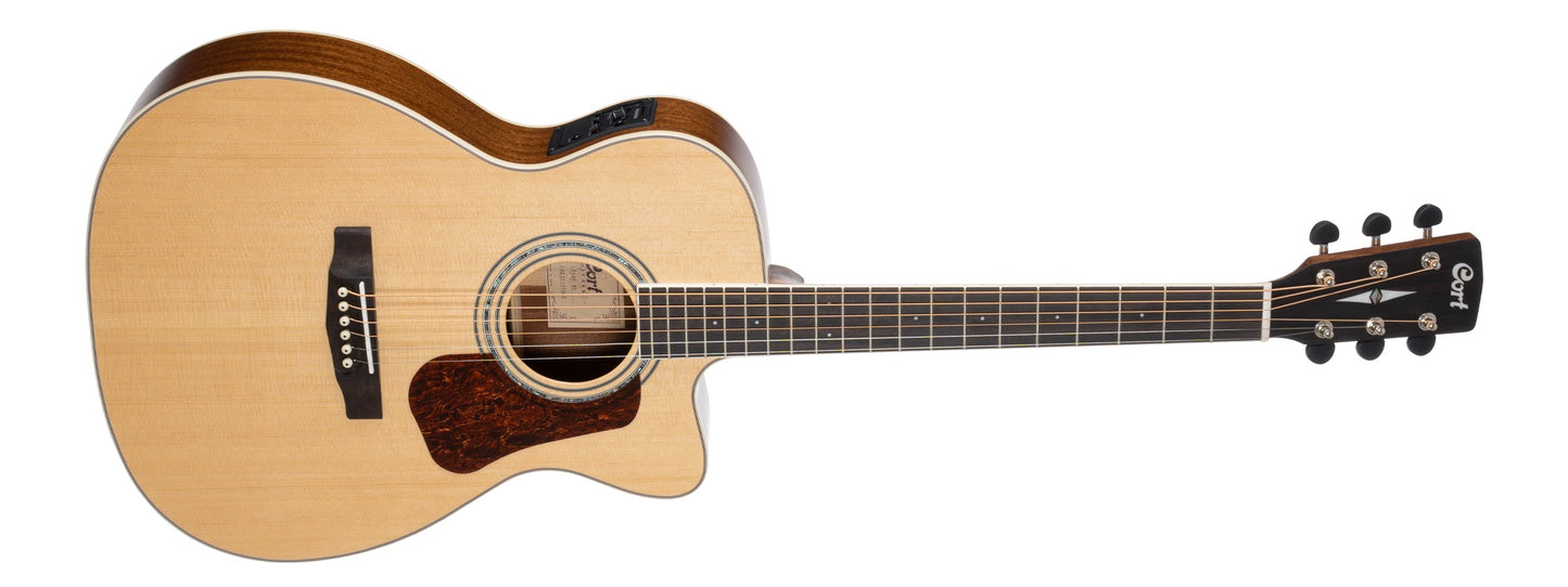 Cort L710F OM Size Acoustic/Electric in Gig Bag C11178