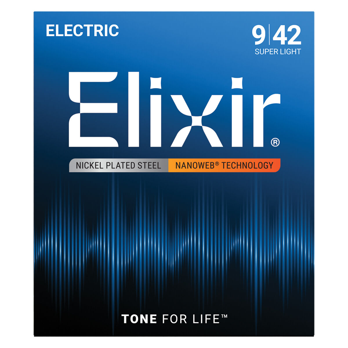Elixir 12002 Nanoweb Electric Super Light 9-42 E12002