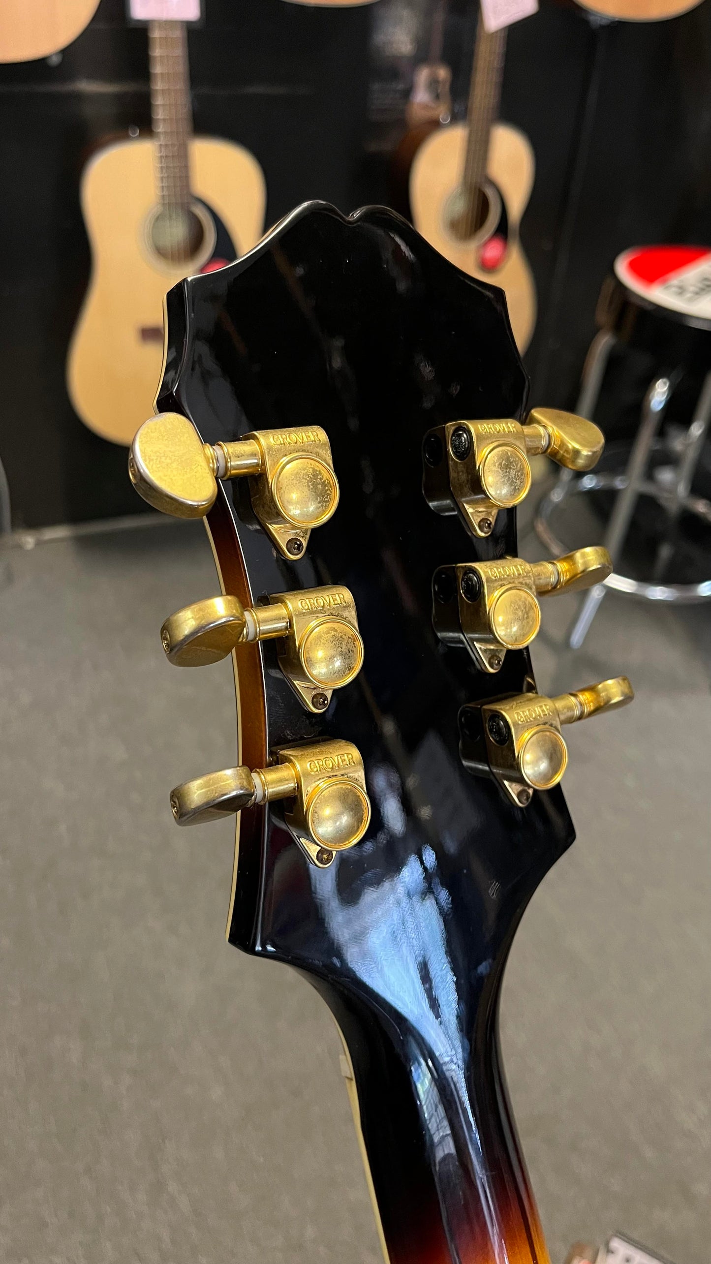 Second Hand Epiphone Sheraton-II-VS 2007 Made in Korea in Hard Case Serial# U07082457