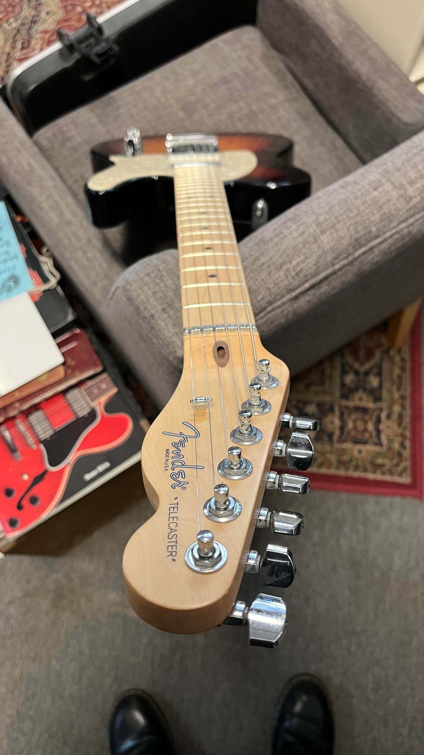 Second Hand 2011 Fender American Nashville B Bender Telecaster in Hard Case Serial # US11119477