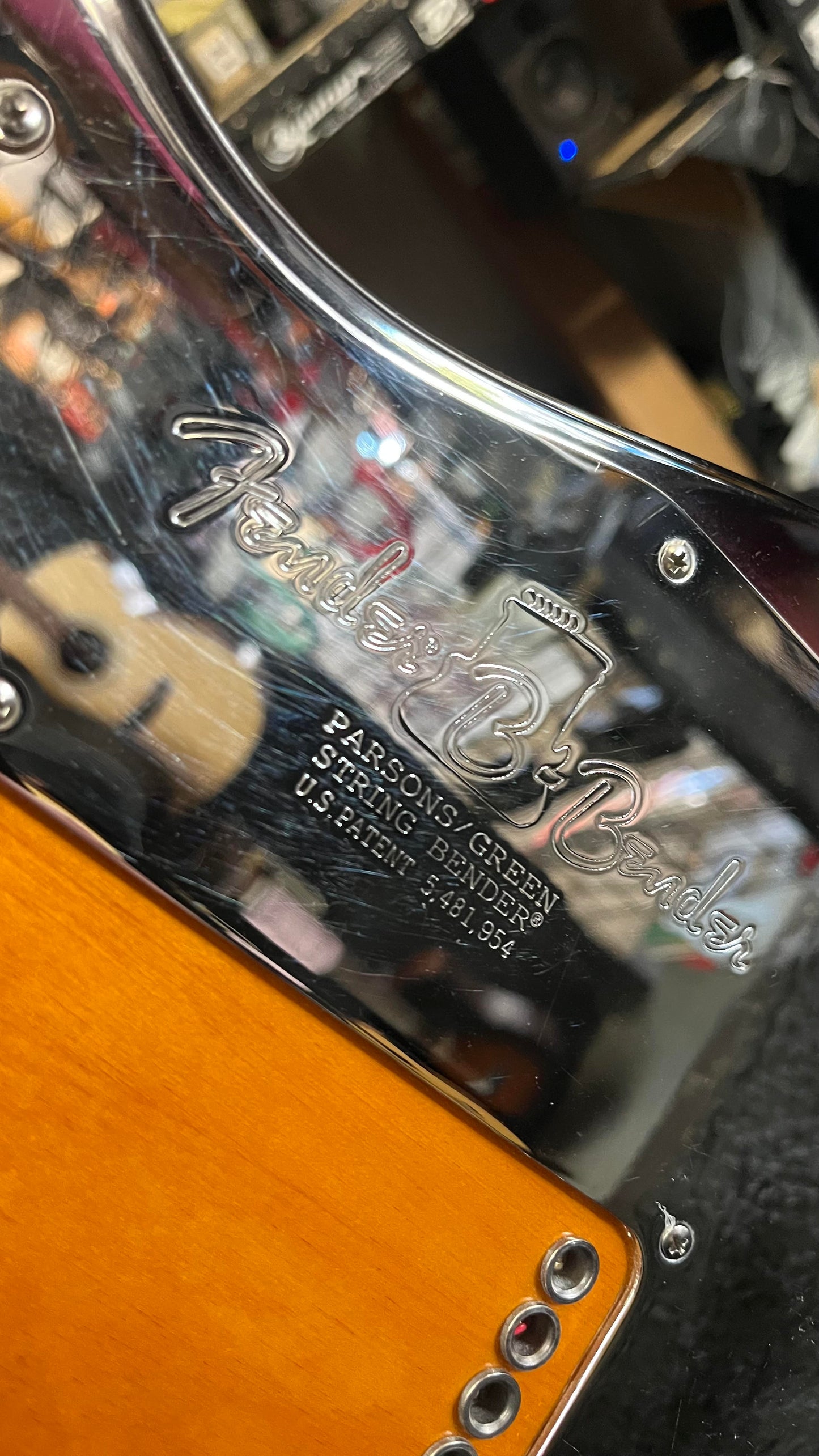 Second Hand 2011 Fender American Nashville B Bender Telecaster in Hard Case Serial # US11119477
