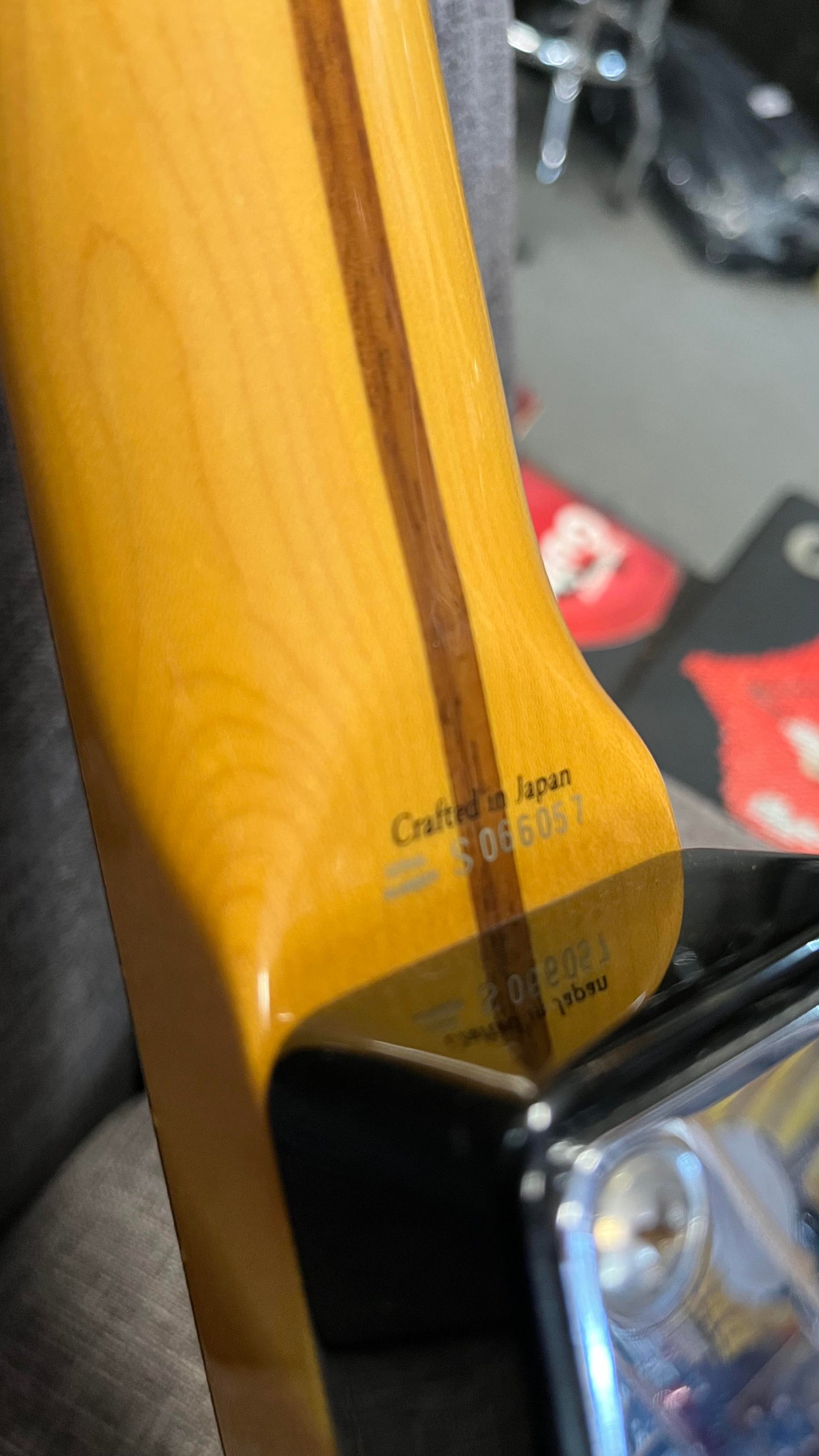 Second Hand Fender 57 reissue Strat 2 Colour Sunburst MN in Hard Case Serial # S066057