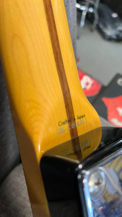 Second Hand Fender 57 reissue Strat 2 Colour Sunburst MN in Hard Case Serial # S066057