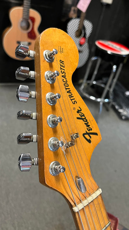 Fender 1975 Modded Strat 3 Colour Sunburst MN in Original Case