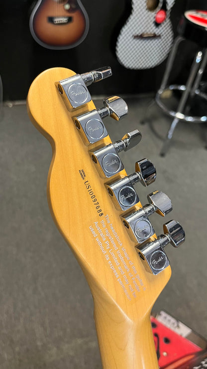 Second Hand 2010 Fender American Standard Tele Black MN in Hard Case Serial # US10097688