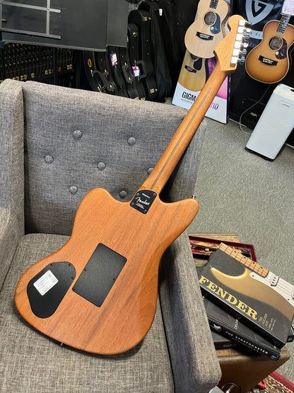 Second Hand Fender American Acoustasonic® Jazzmaster Tobacco Sunburst in Gig Bag Serial #US220761A