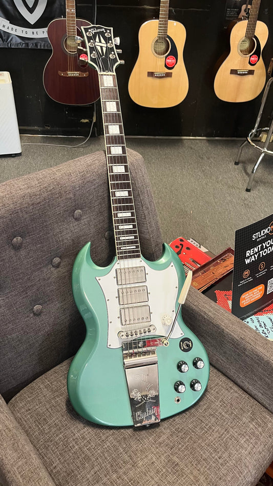 Second Hand 2021 Gibson Kirk Douglas Signature SG, Inverness Green Serial # 200910062