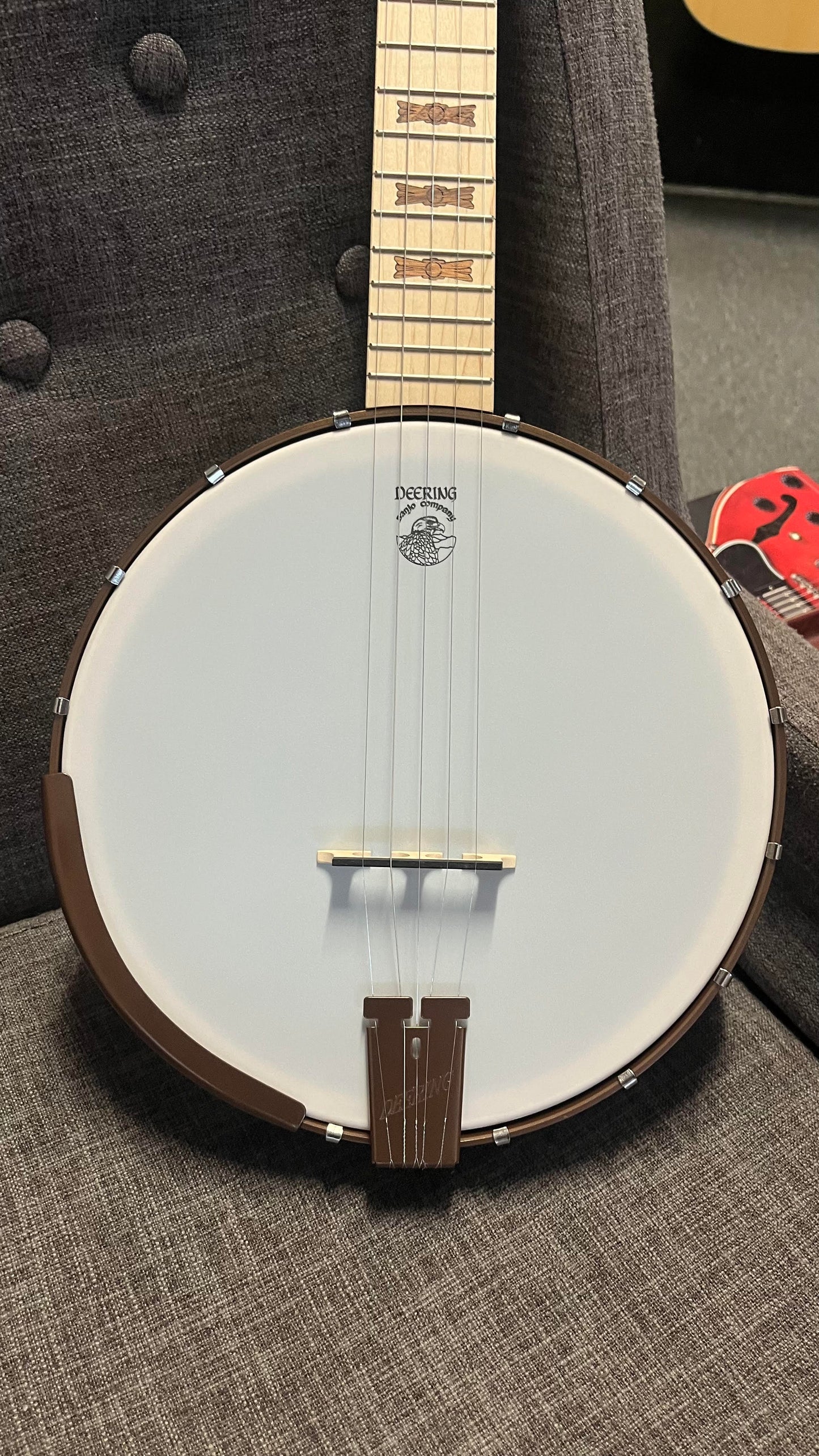 Deering Goodtime 5 String Openback Banjo GOODTIME-GD Deco