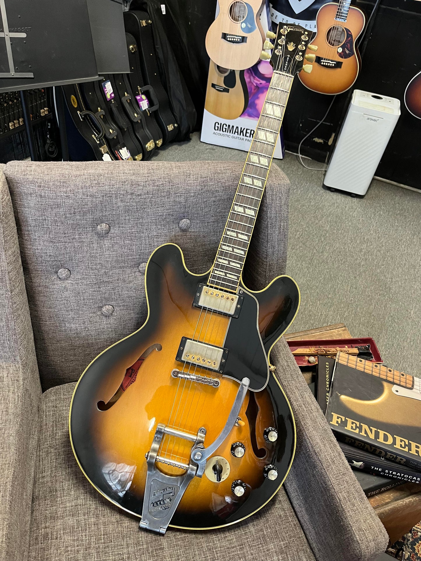 Second Hand 2006 Gibson ES345 with Bigsby in Hard case Serial #