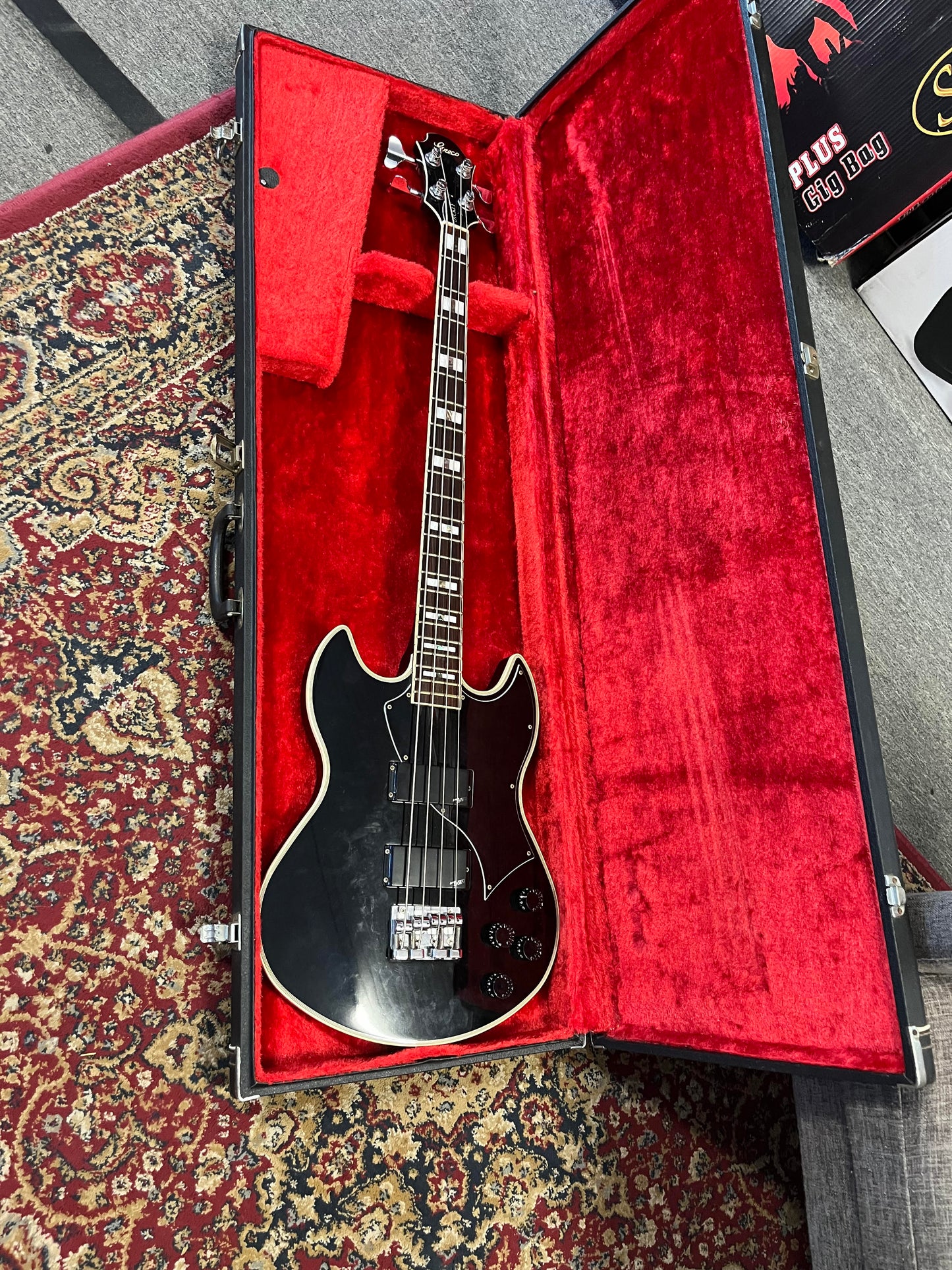 Greco 1997 DB-1200 Dickey bass in Hard Case Made in Japan