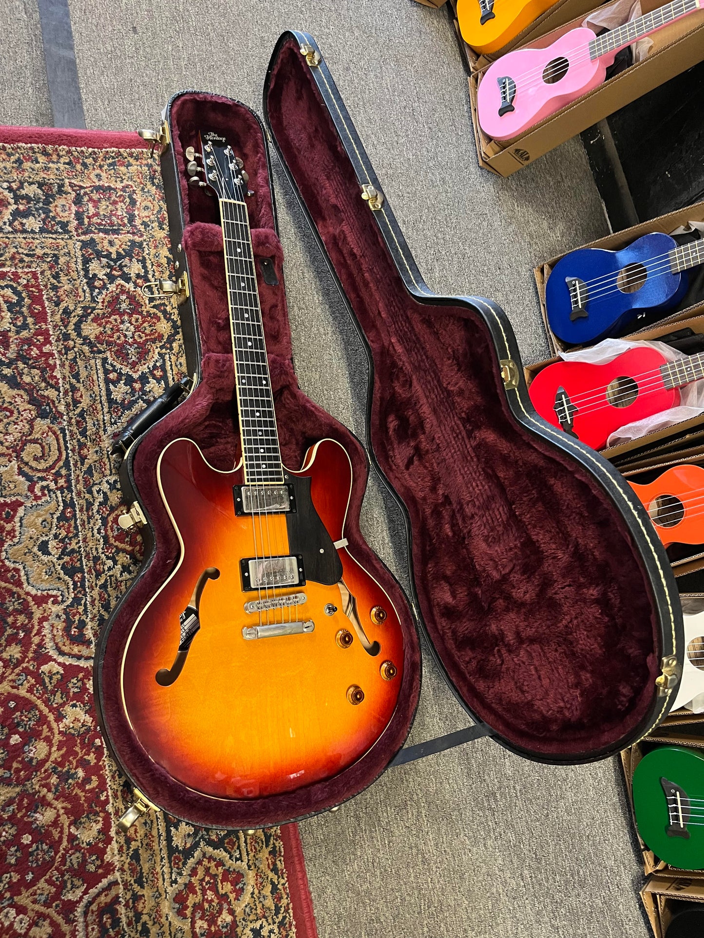 Second Hand Heritage H-535 2017 in Hard Case Serial # AH16801