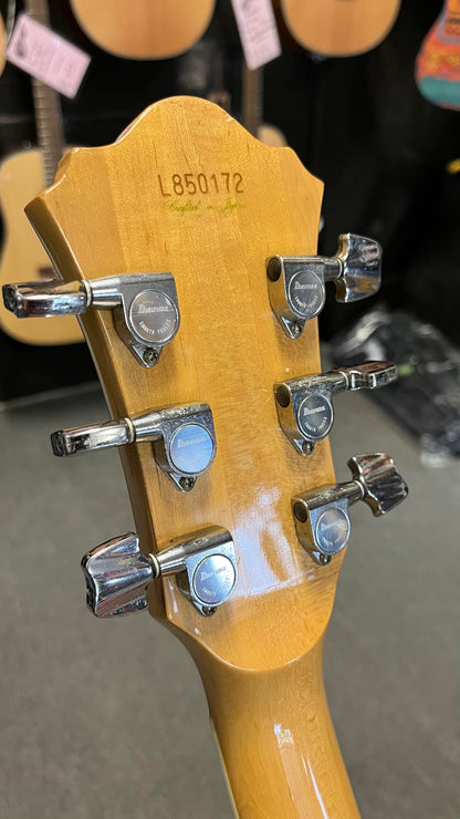 Second Hand Ibanez FG-100 Jazz Box in Hard Case 1985