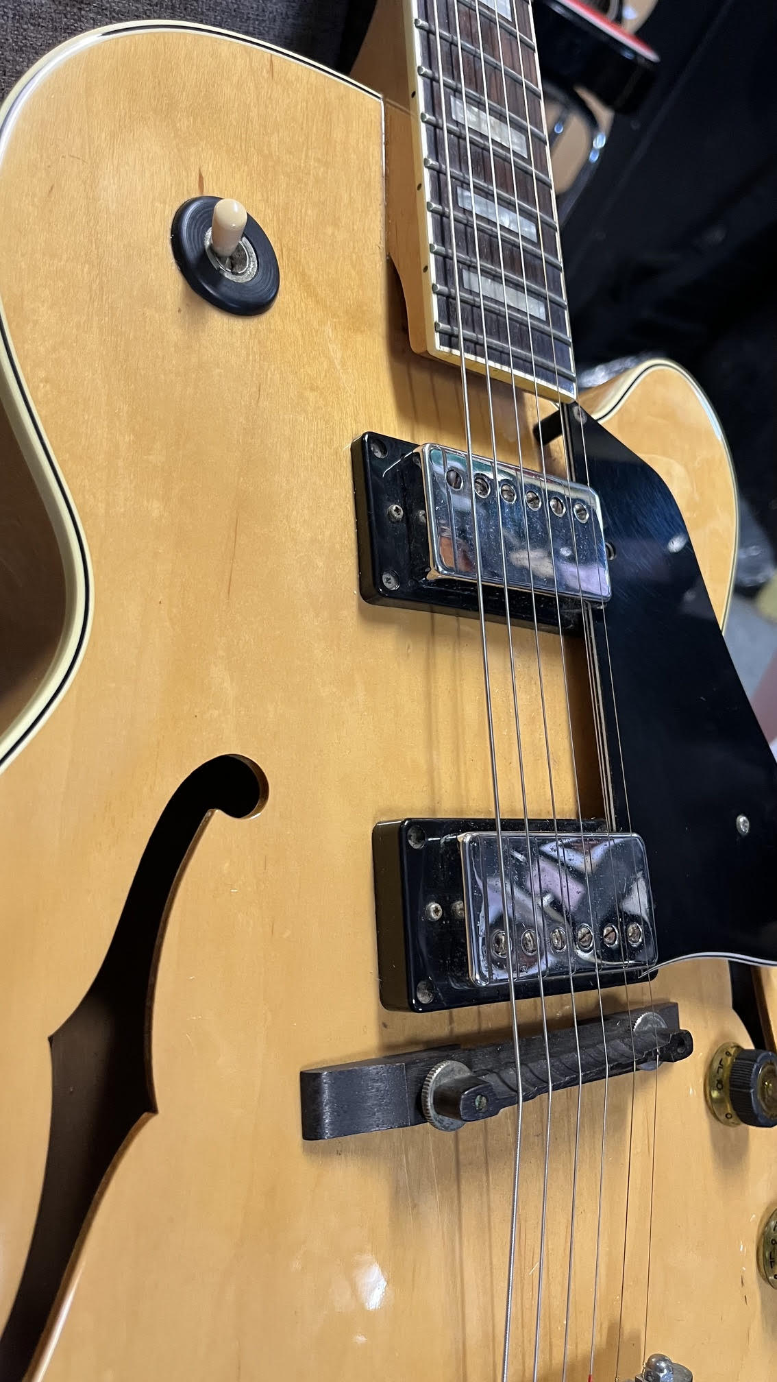 Second Hand Ibanez FG-100 Jazz Box in Hard Case 1985