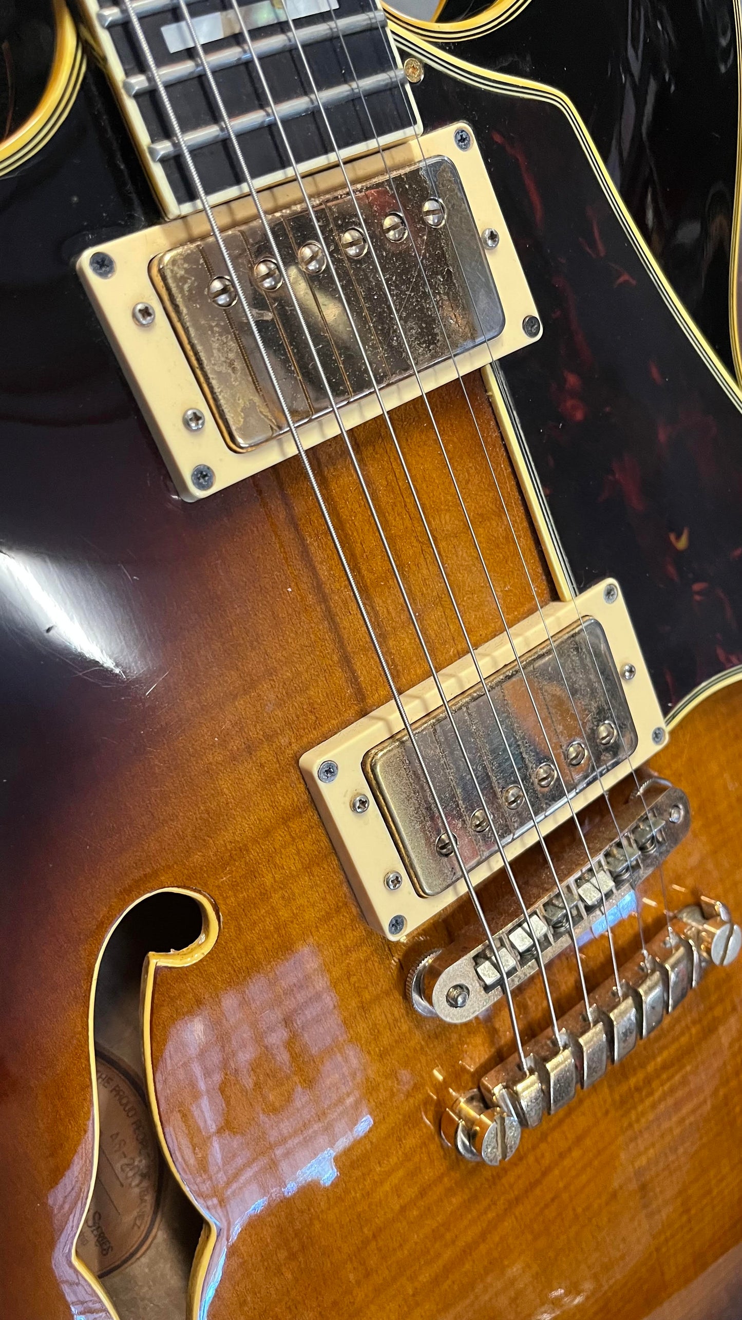 Pre-Loved 1981 Ibanez AS200 Artist Model in Original Hard Case Serial # L815848