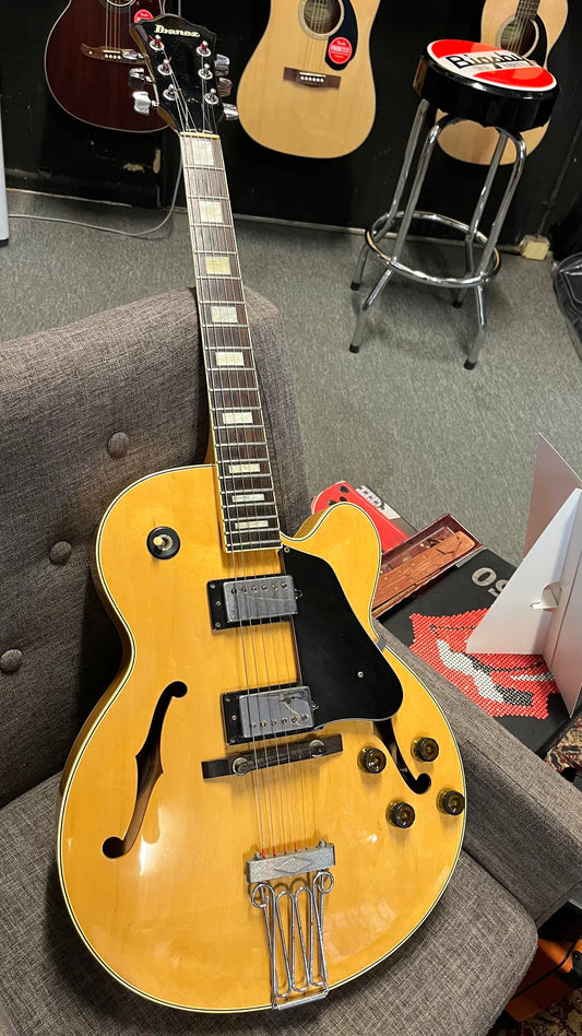 Second Hand Ibanez FG-100 Jazz Box in Hard Case 1985