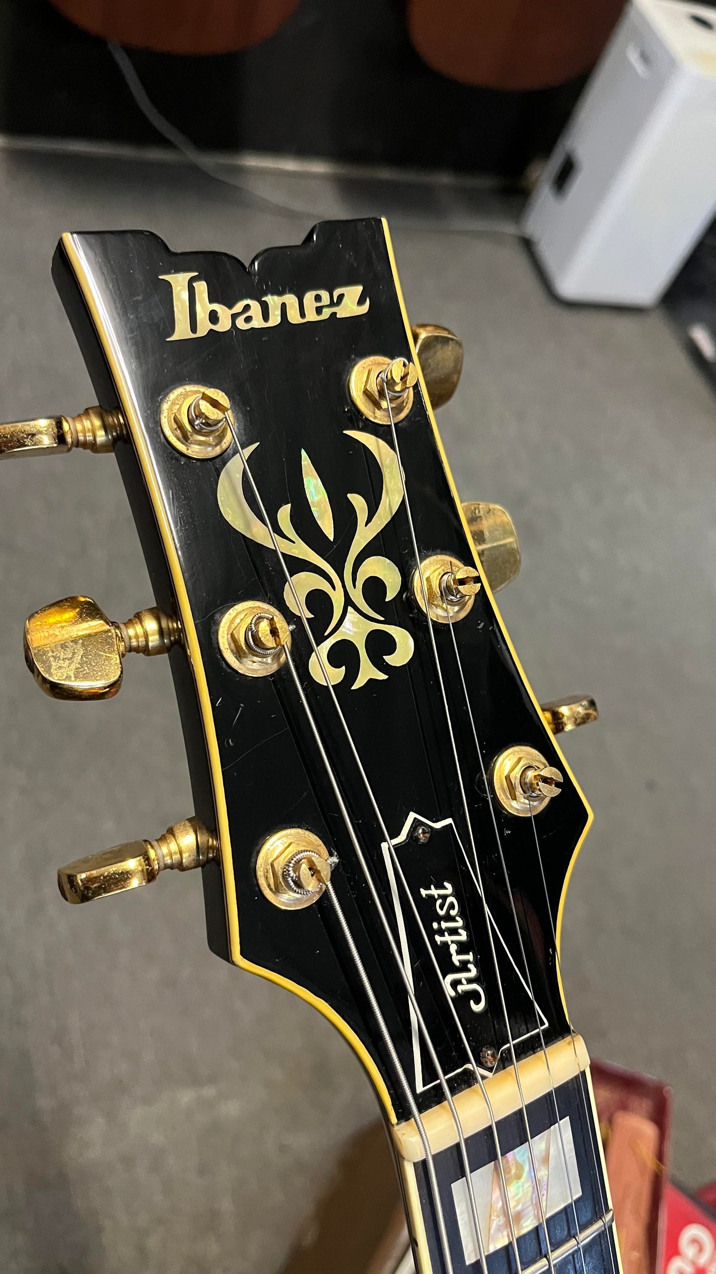 Pre-Loved 1981 Ibanez AS200 Artist Model in Original Hard Case Serial # L815848