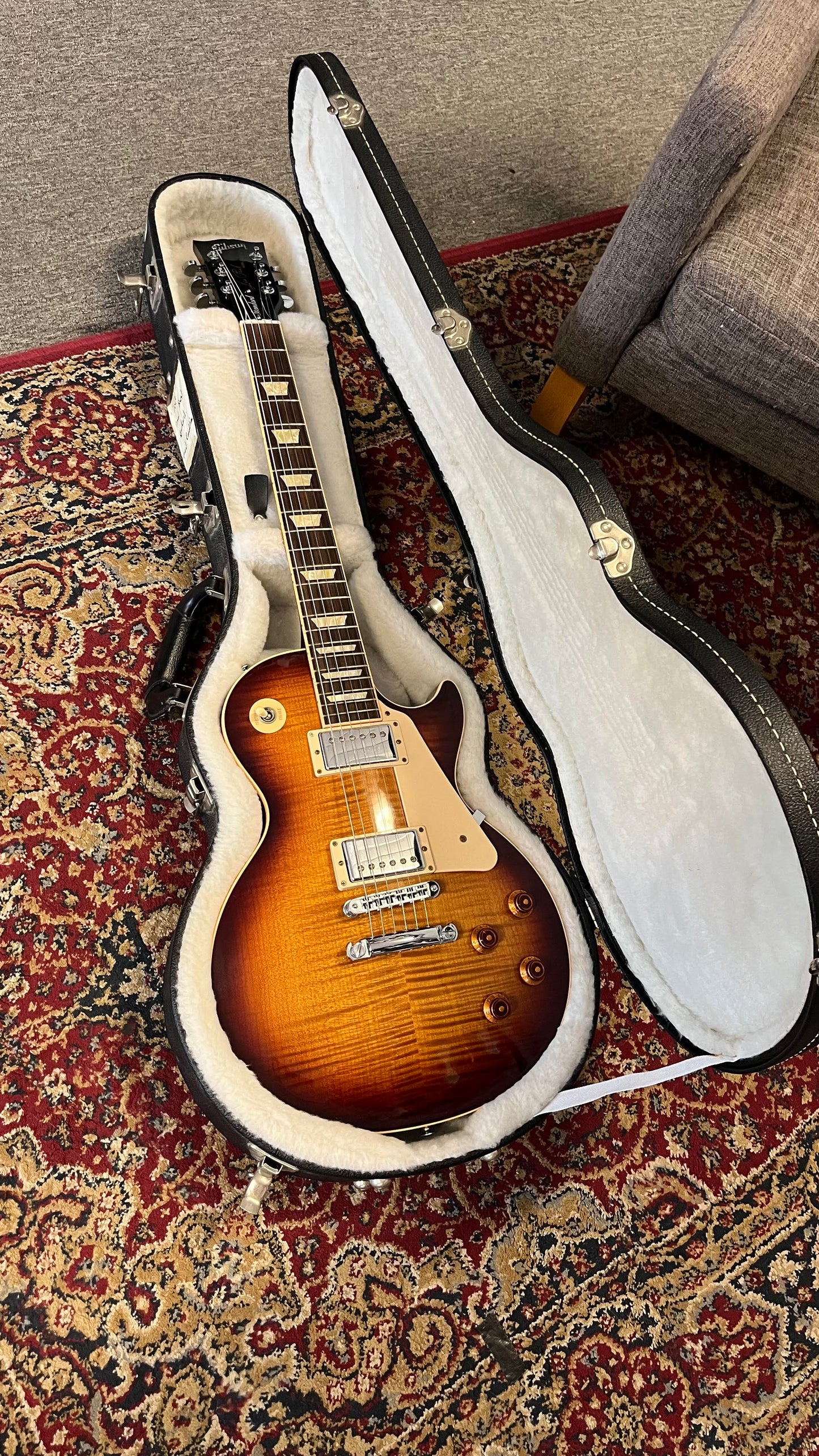 2013 Gibson Les Paul Standard Desert Burst in Hard case Serial # 126830369