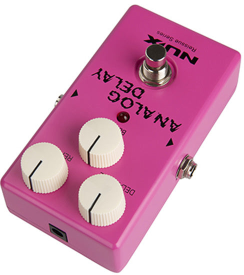 NU-X Reissue Series Analog Delay Effects Pedal Bring back the Legendary Delay sound of the 80's