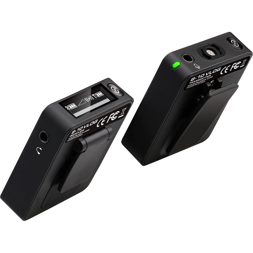 NU-X B-10 Digital 2.4GHz Wireless Vlog Microphone System Vlog like a Pro!