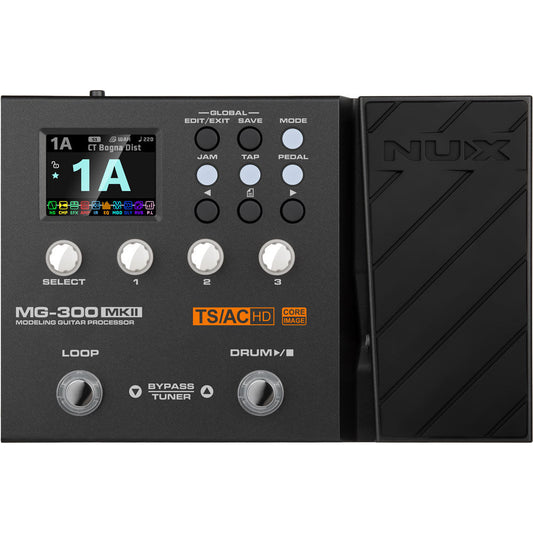 NU-X MG-300MKII Guitar Modeling Processor Powerful, Versatile & Enhanced for the Modern Musician